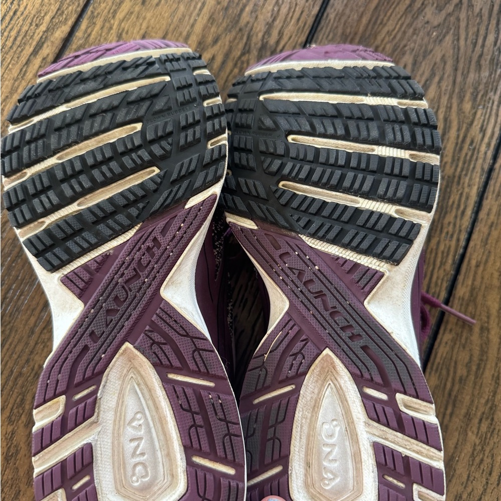 Brooks Women's Athletic Shoes - Maroon and Pink - Picture 8 of 8